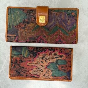 Ladies, Van Gogh, wallet and checkbook cover.